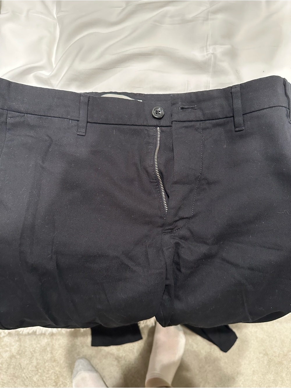 Norse Projects Men’s Black Slim Chinos